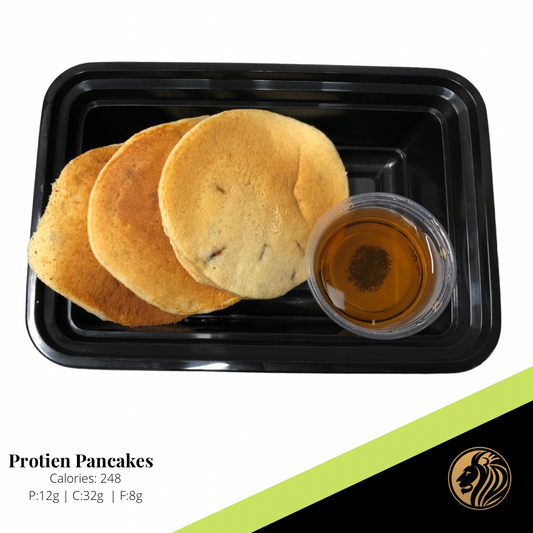 Chocolate Chip Protein Pancakes